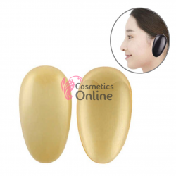 Protectie de urechi pentru coafor de plastic, 1 pereche Crem, in timpul spalarii sau vopsirii